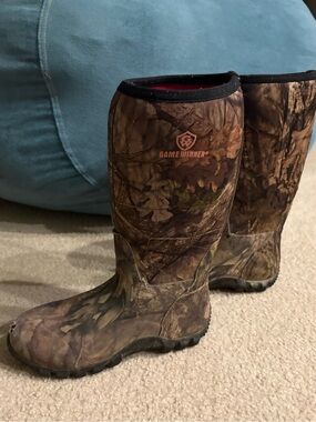 Women’s Camo Hunting Boots - Brown/Green